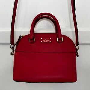 Kate Spade NY - Grove Street Carli Cherrywood Red Satchel
